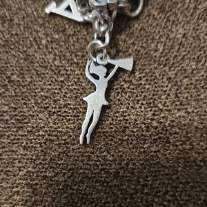 James Avery Silver Cheerleader Charm